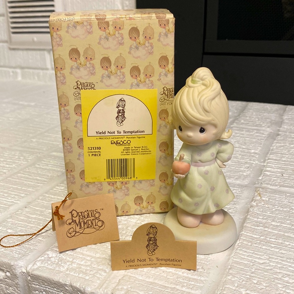 Precious Moments Yield Not to Temptation Figurine